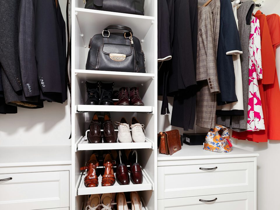 After: A closet (example photo)