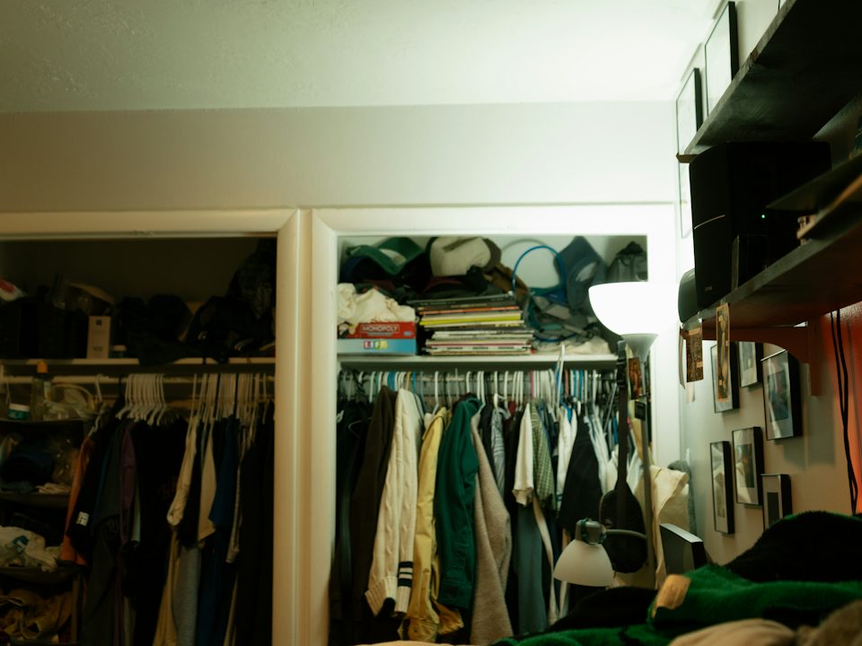 Before: A closet (example photo)