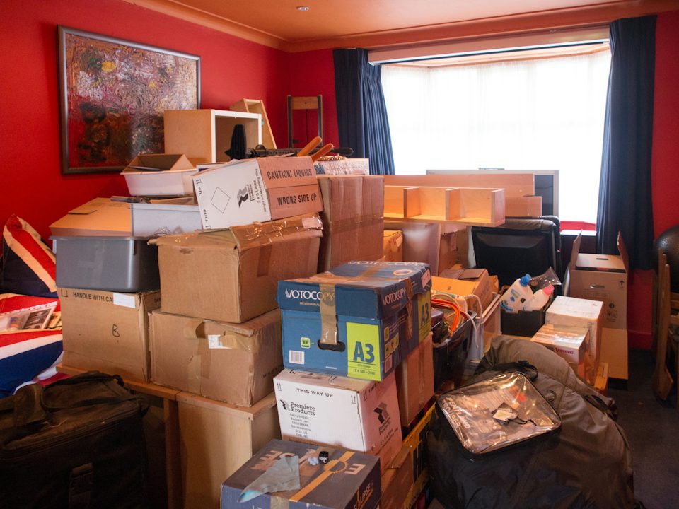 Before: A storage room (example photo)