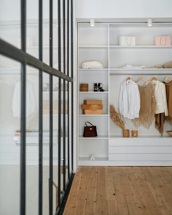 Example photo: linen closets